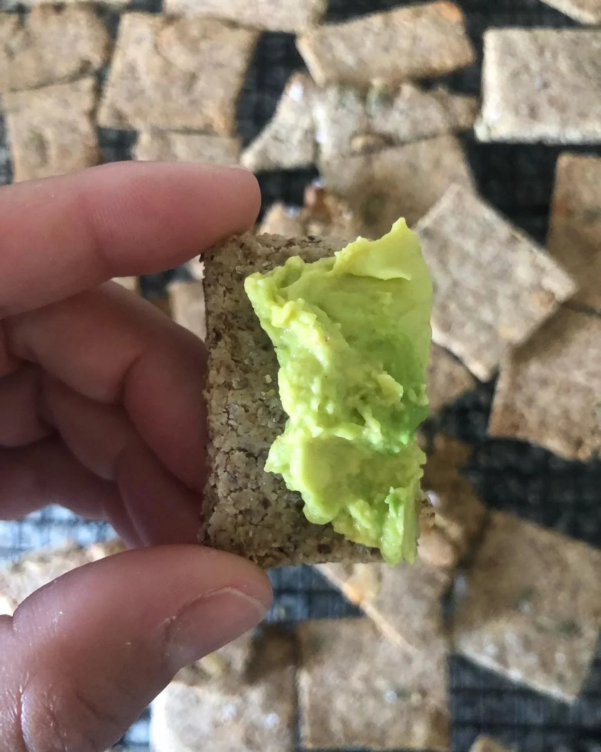 Keto crackers made from Flour and Dough Rosemary Garlic Bread Mix NZ cheese platter
