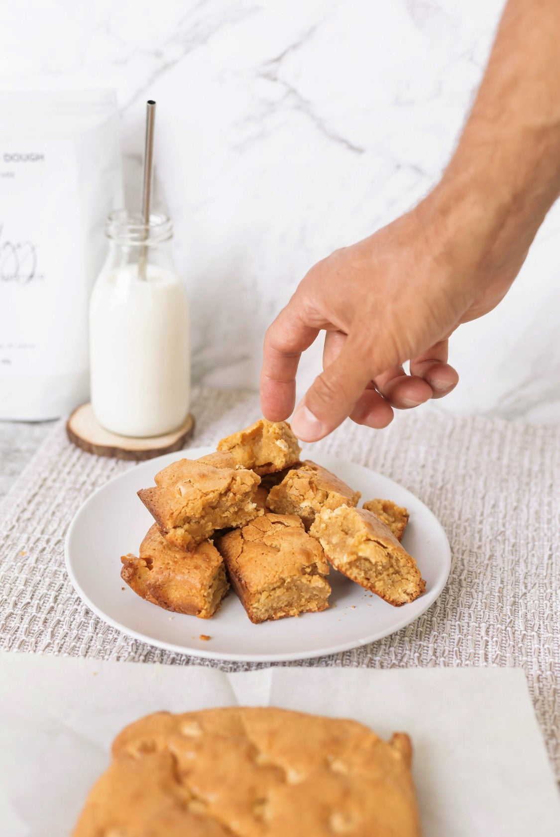 Blondie Baking Mix with Dulce De Leuche