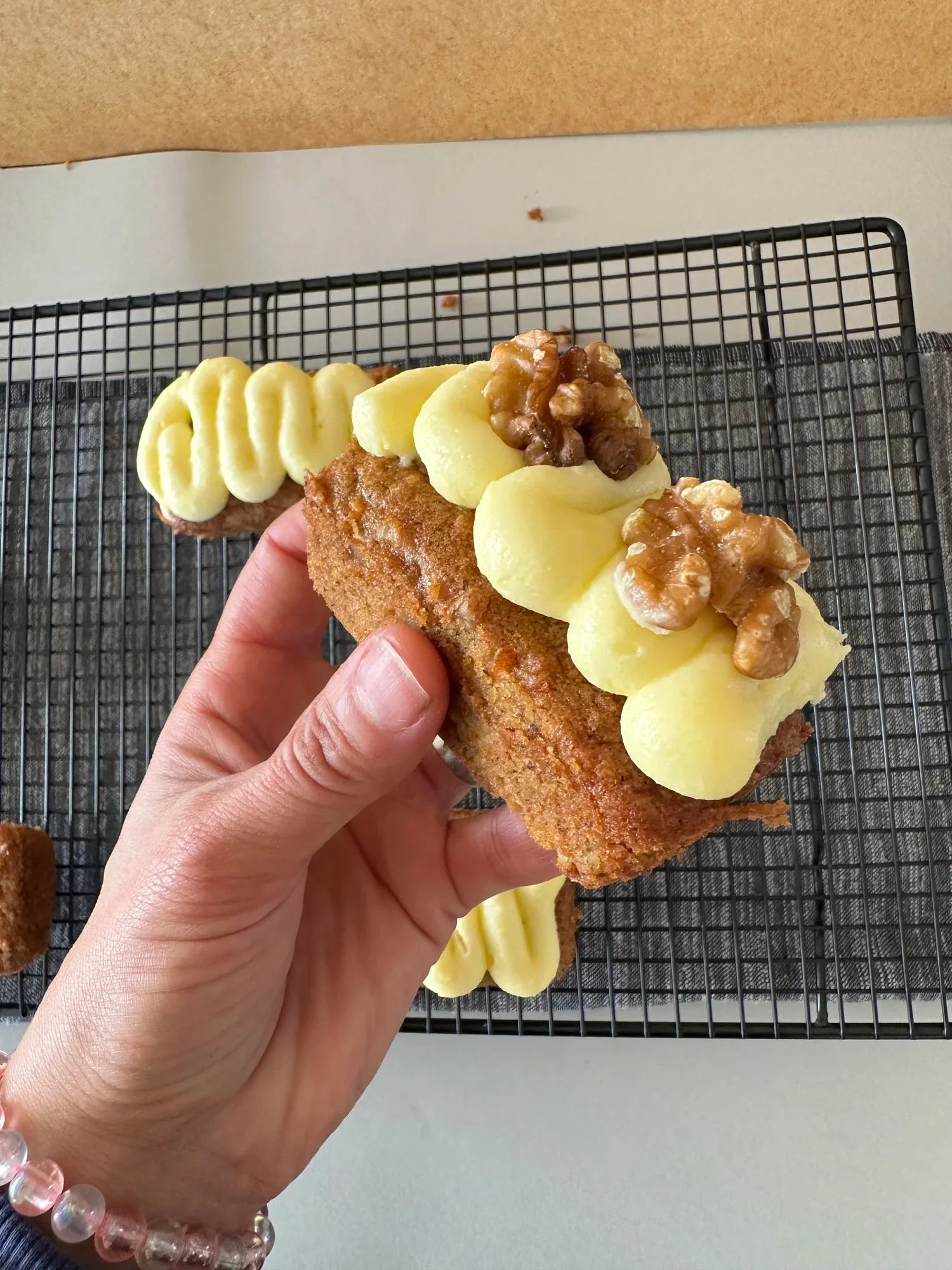 Keto Carrot Cake mini loaves made with Flour and Dough Original Bread Mix NZ