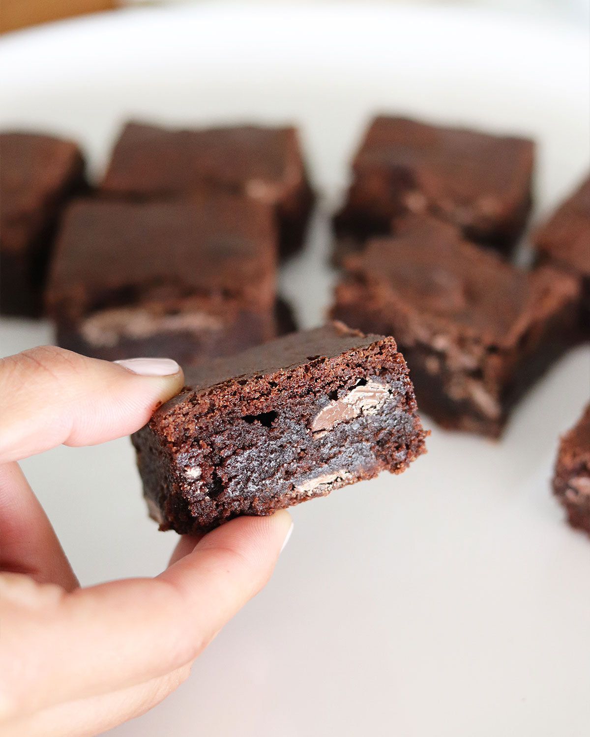 Chocolate Brownies for Valentines Day