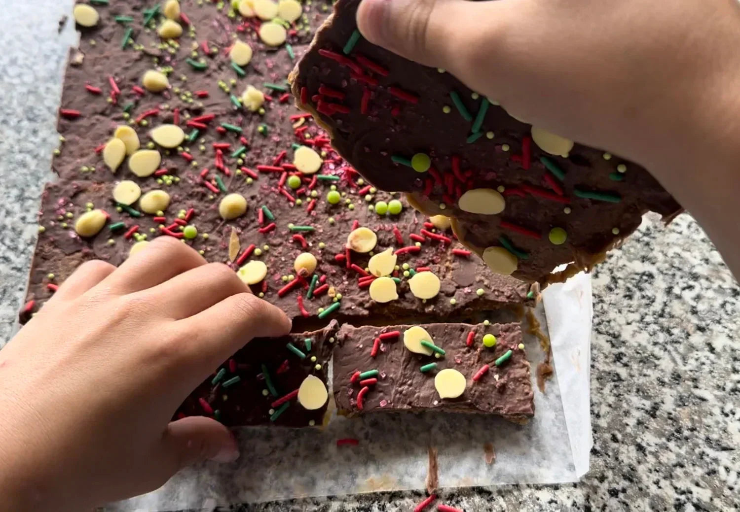 Christmas Crack with Biscoff biscuits chocolate and caramel NZ easy festive treat