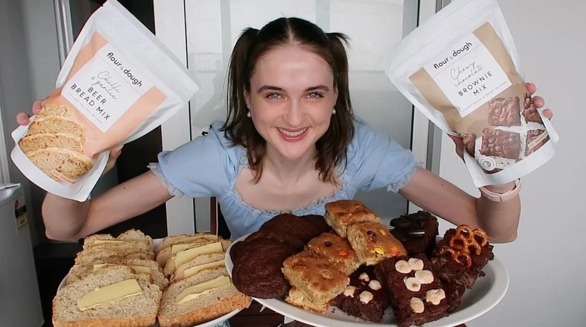 nela zisser and flour and dough baking mixes