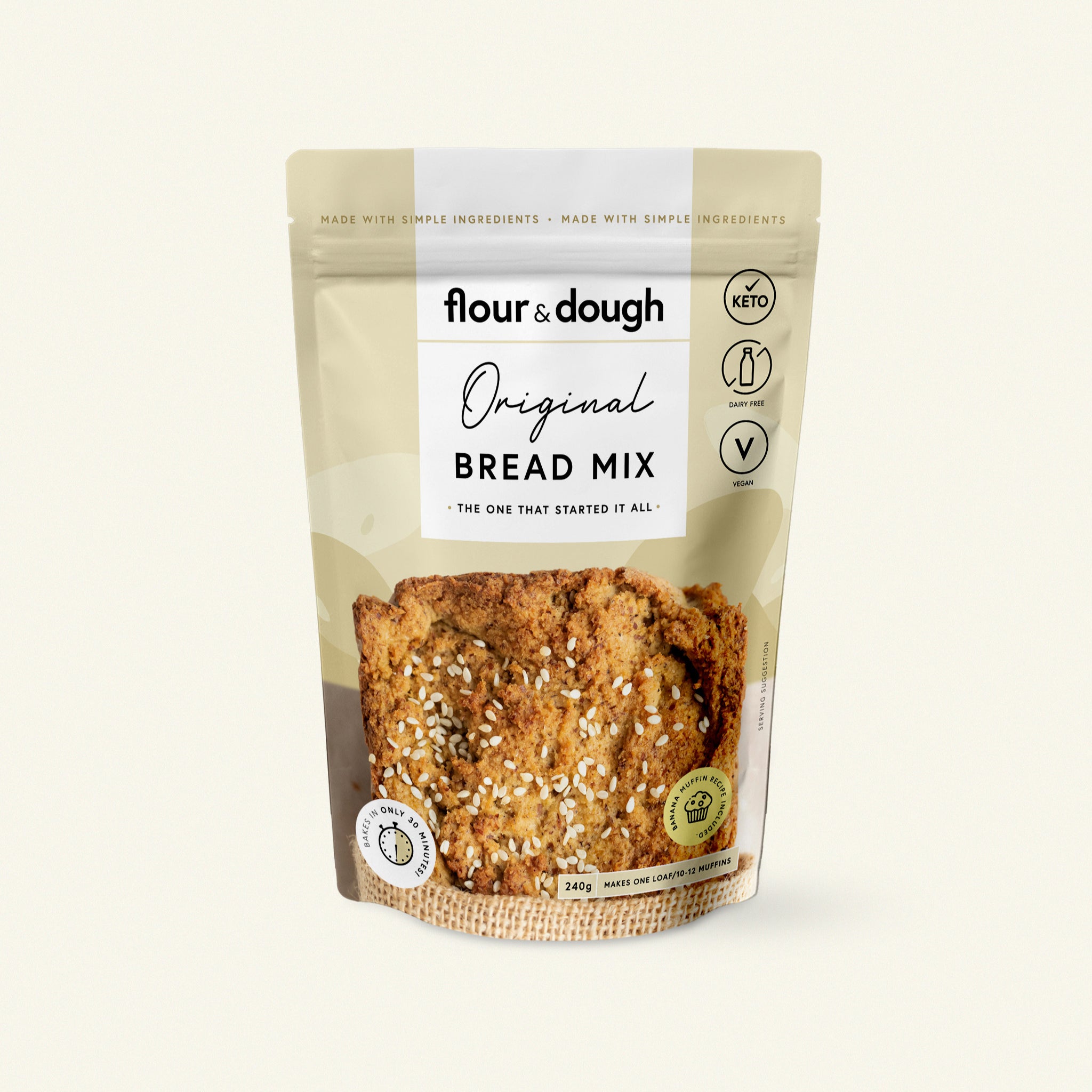 Healthy Pancakes from a baking mix
