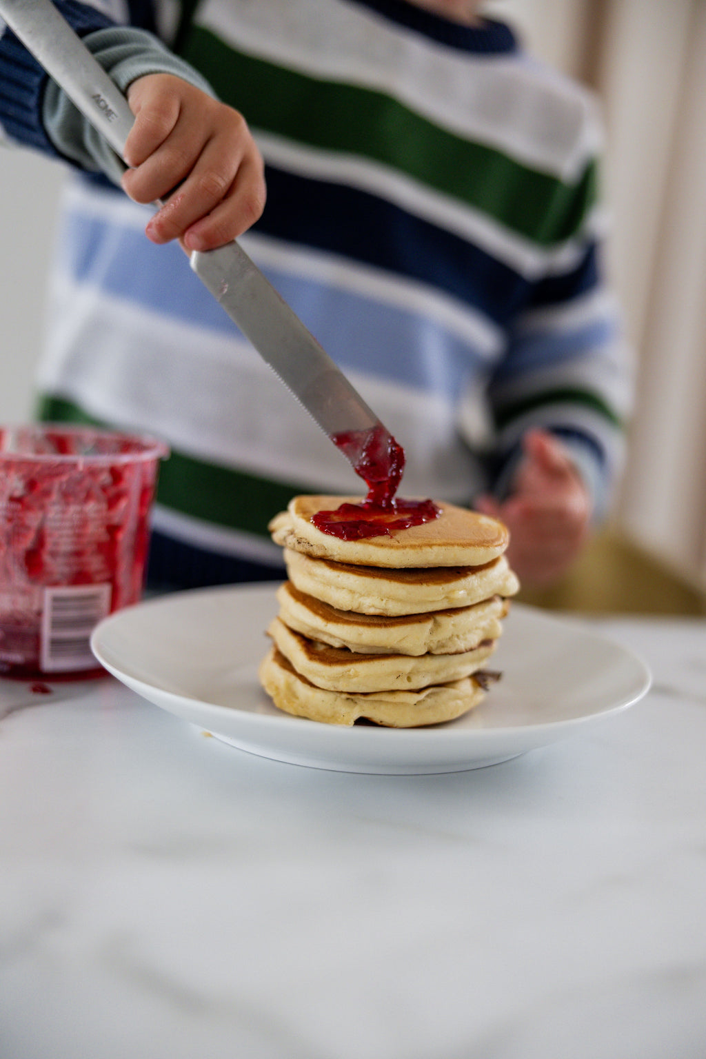 easy pikelet and pancake mix flour and dough