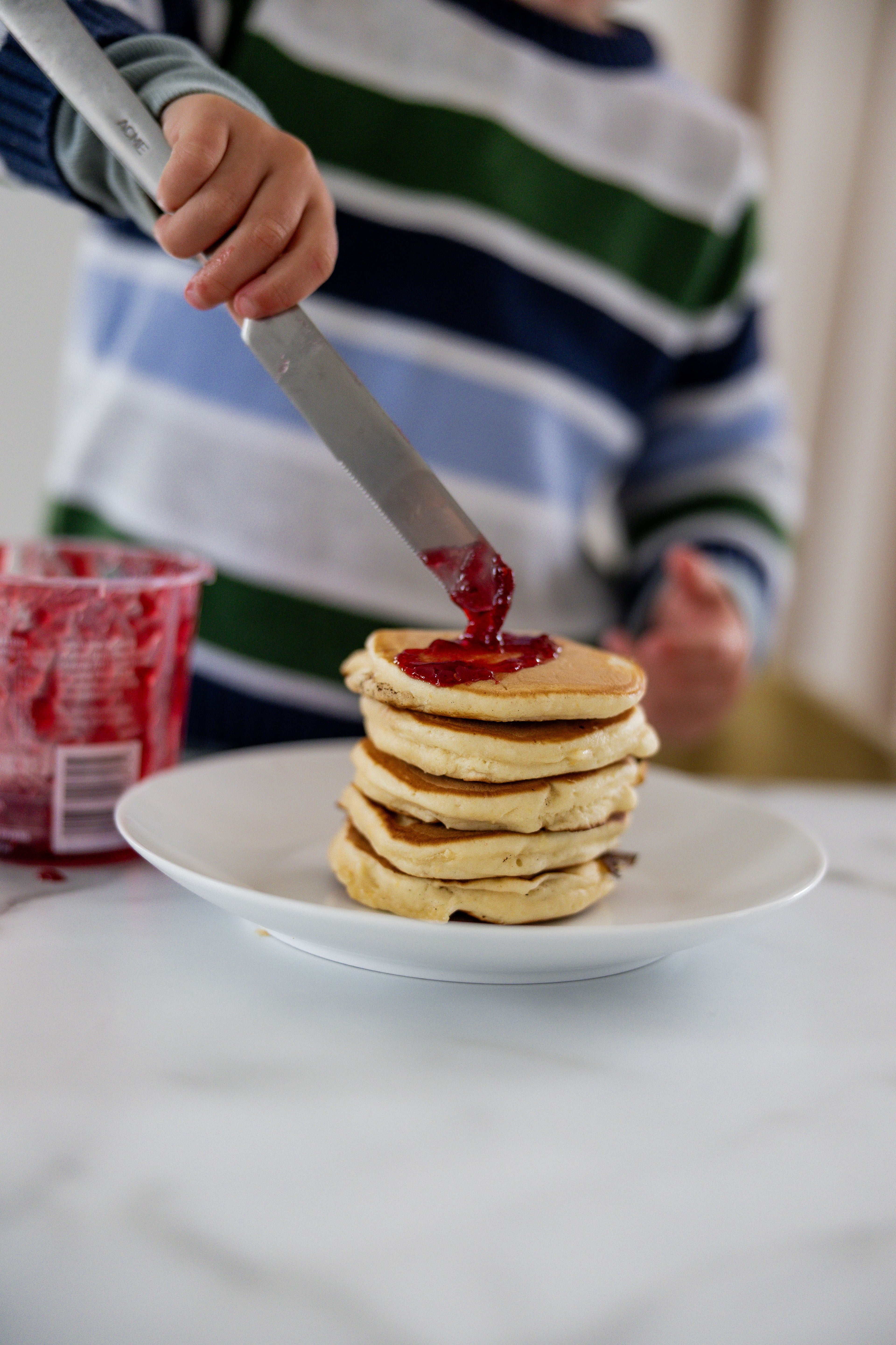 easy pikelet and pancake mix flour and dough