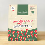 flour and dough candy cane sugar cookie baking mix and crafts