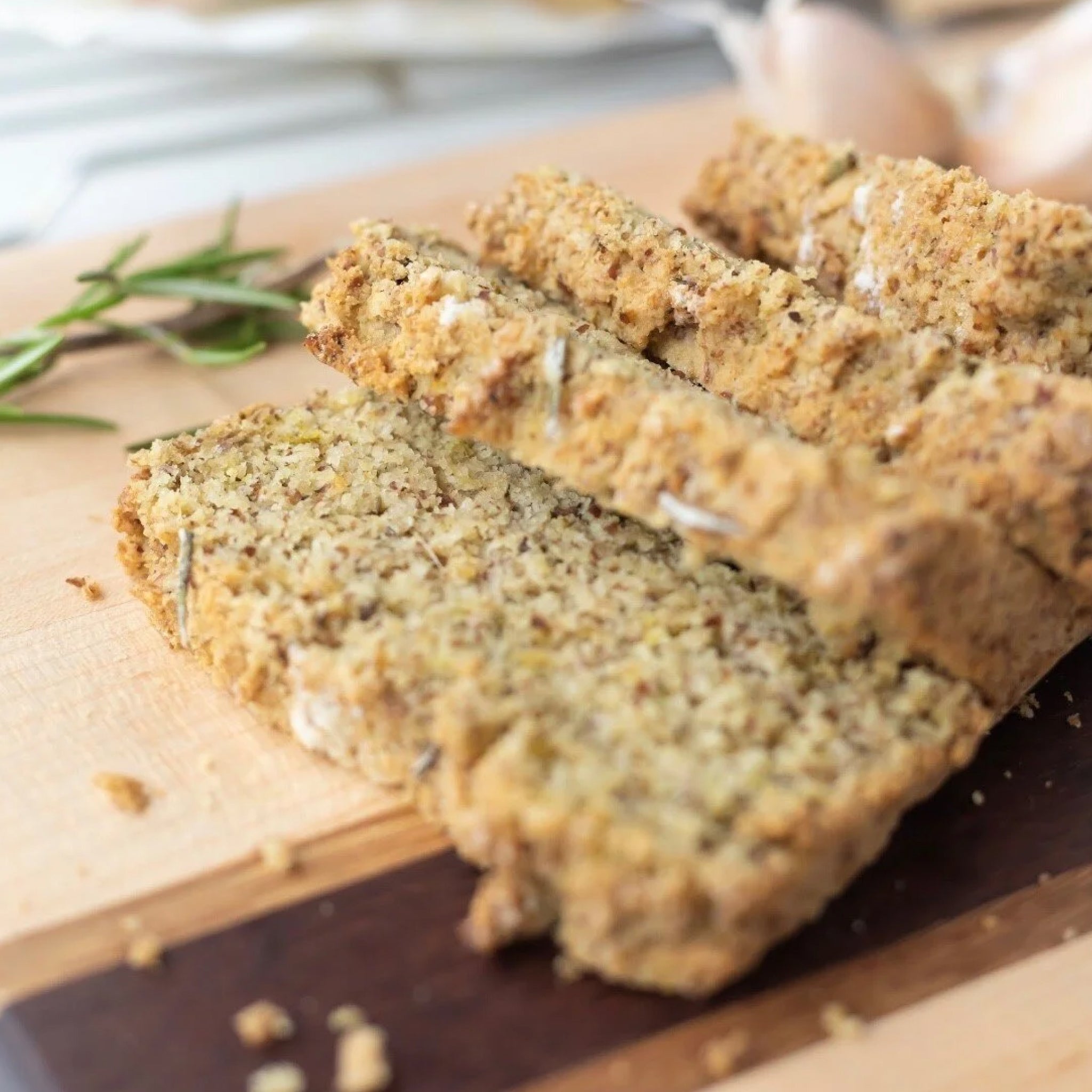 flour and dough keto sliced bread baking mix