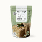 flour and dough rosemary and garlic keto bread baking  mix