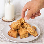 birthday blondie easy flour and dough bring a plate 
