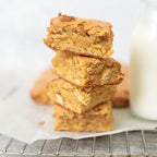 delicious blondie flour and dough