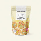 flour and dough funfetti sugar cookies
